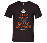 Larry Ogunjobi Keep Calm Cleveland Football Fan T Shirt