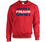Andres Gimenez Freakin Cleveland Baseball Fan V2 T Shirt