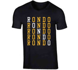 Rajon Rondo X5 Cleveland Basketball Fan V2 T Shirt