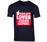 Jason Kipnis This Guy Loves Cleveland Baseball Fan T Shirt