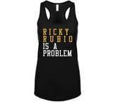 Ricky Rubio Is A Problem Cleveland Basketball Fan T Shirt