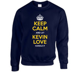 Kevin Love Keep Calm Cleveland Basketball Fan T Shirt