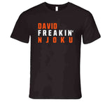 David Njoku Freakin Cleveland Football Fan T Shirt