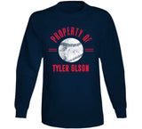 Tyler Olson Property Cleveland Baseball Fan T Shirt