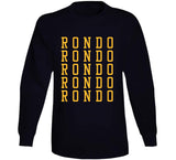 Rajon Rondo X5 Cleveland Basketball Fan T Shirt