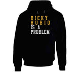 Ricky Rubio Is A Problem Cleveland Basketball Fan T Shirt