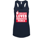 Roberto Perez This Guy Loves Cleveland Baseball Fan T Shirt