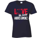 Andres Gimenez Love Me Some Cleveland Baseball Fan T Shirt