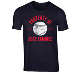 Jose Ramirez Property Cleveland Baseball Fan T Shirt