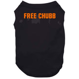 Free Chubb Nick Chubb Run The Damn Ball Cleveland Football Fan  T Shirt