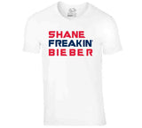 Shane Bieber Freakin Cleveland Baseball Fan V4 T Shirt