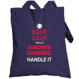 Andres Gimenez Keep Calm Cleveland Baseball Fan T Shirt