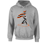 Baker Mayfield Plant The Flag Ohio Silhouette Cleveland Football Fan Distressed T Shirt