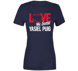 Yasiel Puig Love Me Some Cleveland Baseball Fan T Shirt