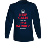 Jose Ramirez Keep Calm Cleveland Baseball Fan T Shirt