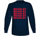 Bobby Bradley X5 Cleveland Baseball Fan T Shirt