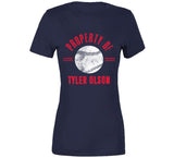 Tyler Olson Property Cleveland Baseball Fan T Shirt