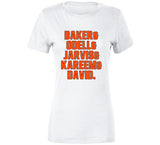 Offense Baker Odell Jarvis Kareem David Cleveland Football Fan V3 T Shirt