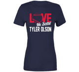 Tyler Olson Love Me Some Cleveland Baseball Fan T Shirt
