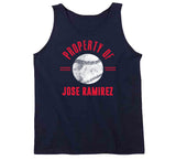 Jose Ramirez Property Cleveland Baseball Fan T Shirt