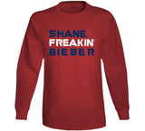 Shane Bieber Freakin Cleveland Baseball Fan V2 T Shirt