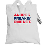 Andres Gimenez Freakin Cleveland Baseball Fan V4 T Shirt