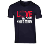 Myles Straw Love Me Some Cleveland Baseball Fan T Shirt
