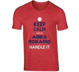 Amed Rosario Keep Calm Cleveland Baseball Fan V2 T Shirt
