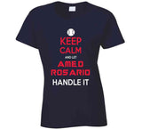 Amed Rosario Keep Calm Cleveland Baseball Fan T Shirt
