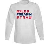 Myles Straw Freakin Cleveland Baseball Fan V4 T Shirt
