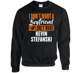 Kevin Stefanski Boyfriend Cleveland Football Fan T Shirt