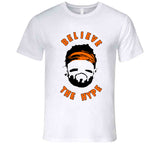 Baker Mayfield Believe The Hype Cleveland Football Fan v3 T Shirt