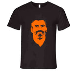 Kevin Stefanski Big Silhouette Cleveland Football Fan v3 T Shirt