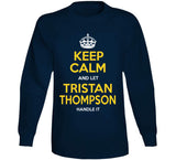 Tristan Thompson Keep Calm Cleveland Basketball Fan T Shirt
