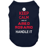 Amed Rosario Keep Calm Cleveland Baseball Fan T Shirt
