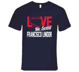 Francisco Lindor Love Me Some Cleveland Baseball Fan T Shirt