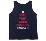 Amed Rosario Keep Calm Cleveland Baseball Fan T Shirt