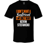 Kevin Stefanski Boyfriend Cleveland Football Fan T Shirt