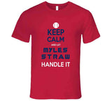 Myles Straw Keep Calm Cleveland Baseball Fan V2 T Shirt