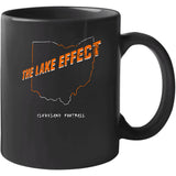 The Lake Effect Cleveland Football Fan Distressed T Shirt