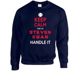 Steven Kwan Keep Calm Cleveland Baseball Fan T Shirt