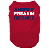 Andres Gimenez Freakin Cleveland Baseball Fan V2 T Shirt