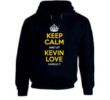 Kevin Love Keep Calm Cleveland Basketball Fan T Shirt