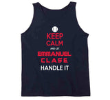 Emmanuel Clase Keep Calm Cleveland Baseball Fan T Shirt