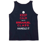 Emmanuel Clase Keep Calm Cleveland Baseball Fan T Shirt