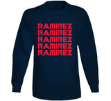 Manny Ramirez X5 Cleveland Baseball Fan T Shirt
