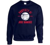 Jose Ramirez Property Cleveland Baseball Fan T Shirt