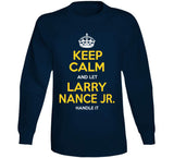 Larry Nance Jr Keep Calm Cleveland Basketball Fan T Shirt