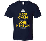 John Henson Keep Calm Cleveland Basketball Fan T Shirt