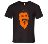 Kevin Stefanski Big Silhouette Cleveland Football Fan v3 T Shirt